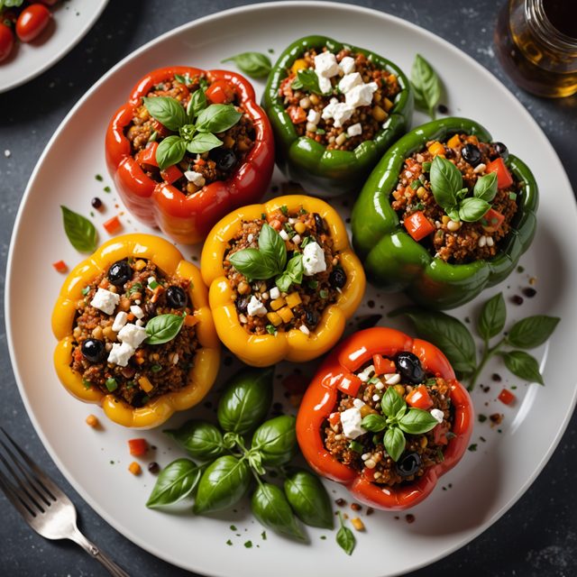 Greek-Style Stuffed Peppers