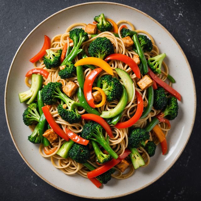 Vegetable Stir-Fry with Noodles